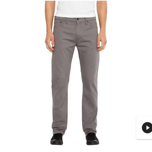 Levi's Other - NWT Mens Levi's 513 Slim Straight Gray Jeans